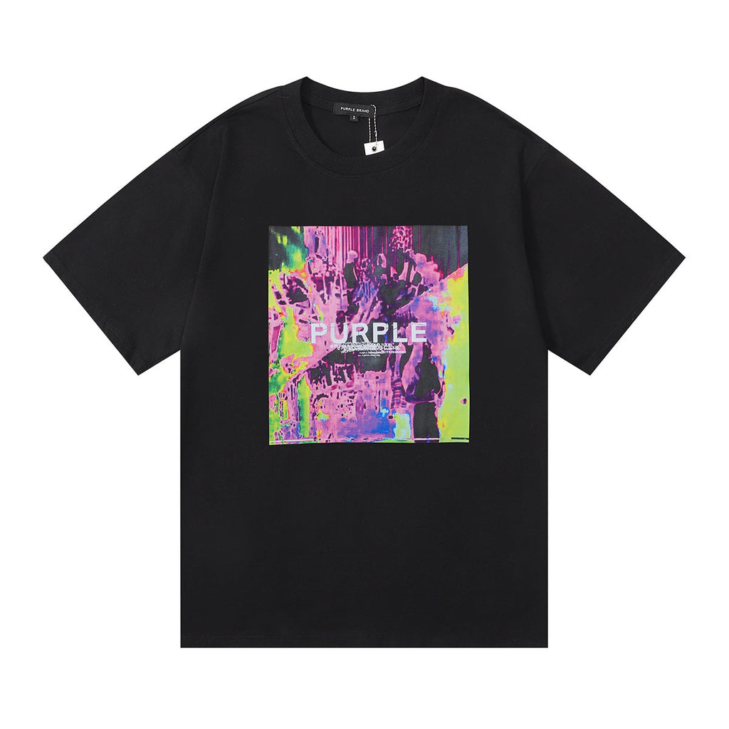 PURPLE  fashion T-shirt