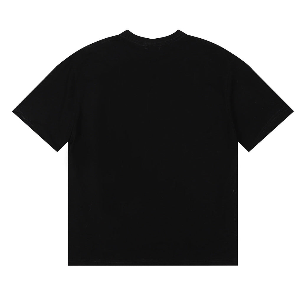 Rhude T-shirts Graffiti Printing Cotton Casual Short Sleeve Men and Women