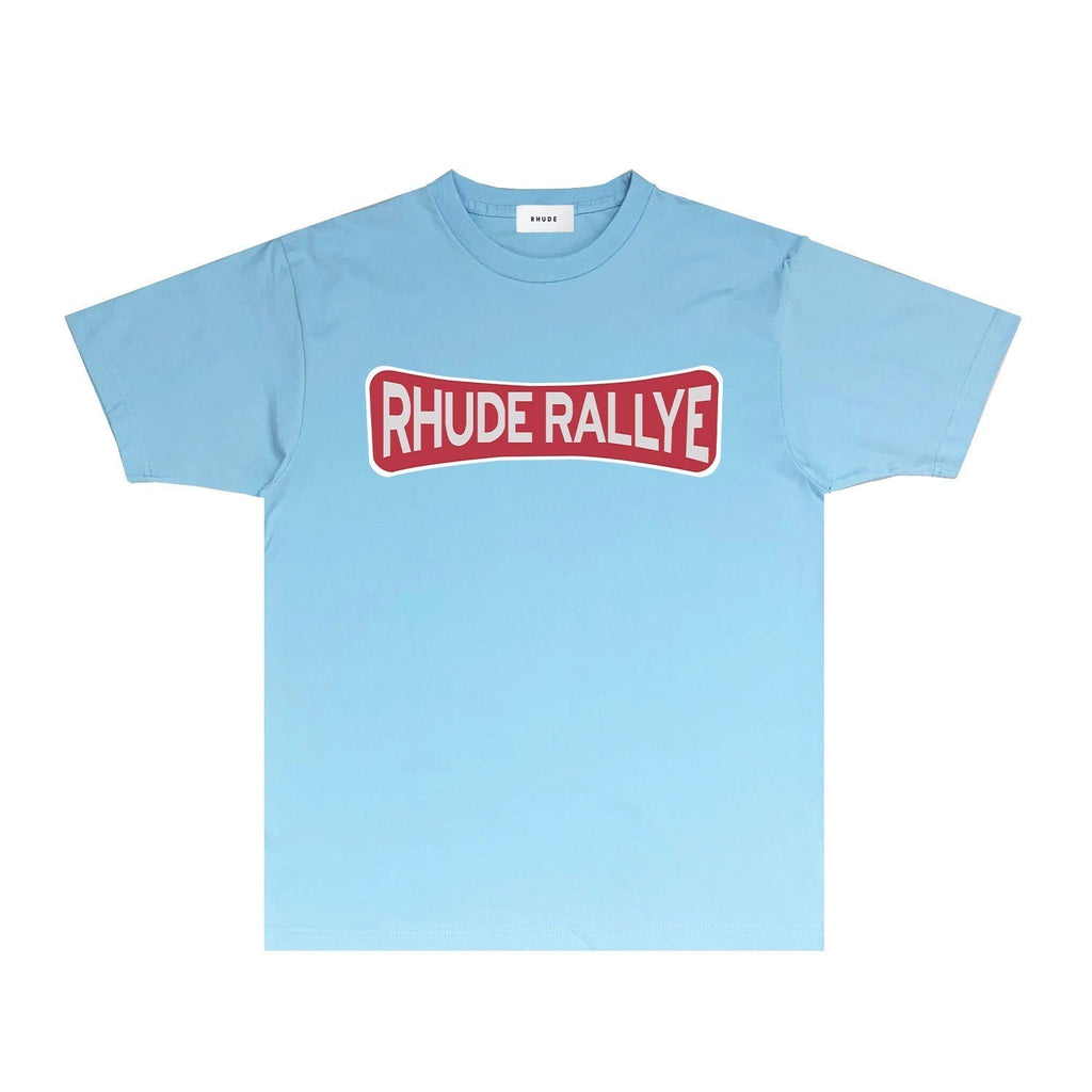 Rhude T-shirts Printed Trendy Pure Cotton