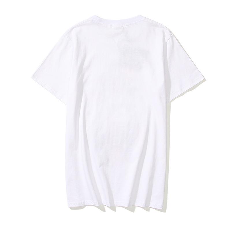 Bathing Ape T-Shirt Summer Plus Size Loose Cartoon Anime Print Short Sleeve T-shirt