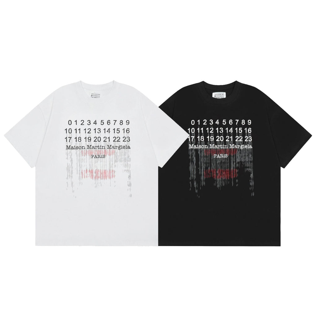 Maison Margiela T-shirt Crew Neck Loose Short Sleeve T-shirt
