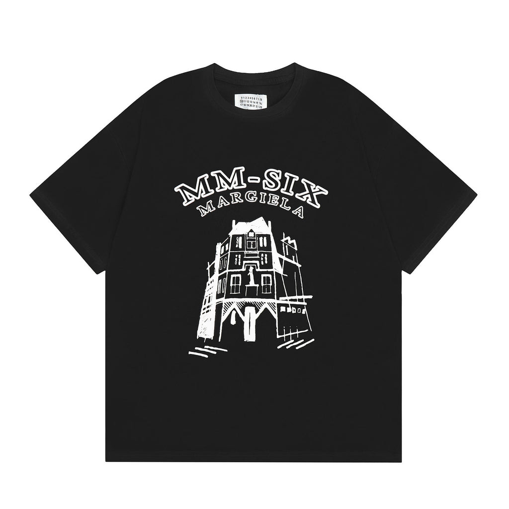 Maison Margiela T-shirt Crew Neck Loose Short Sleeve T-shirt