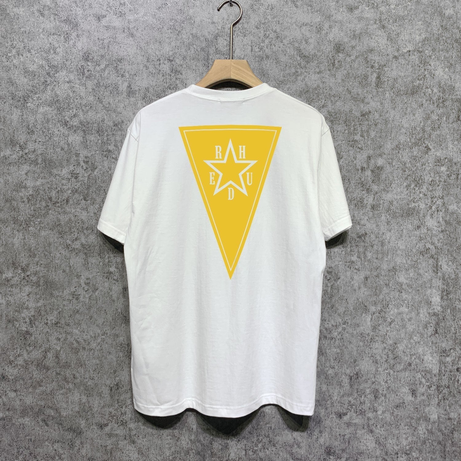 Rhude T-shirts Printed Trendy Pure Cotton