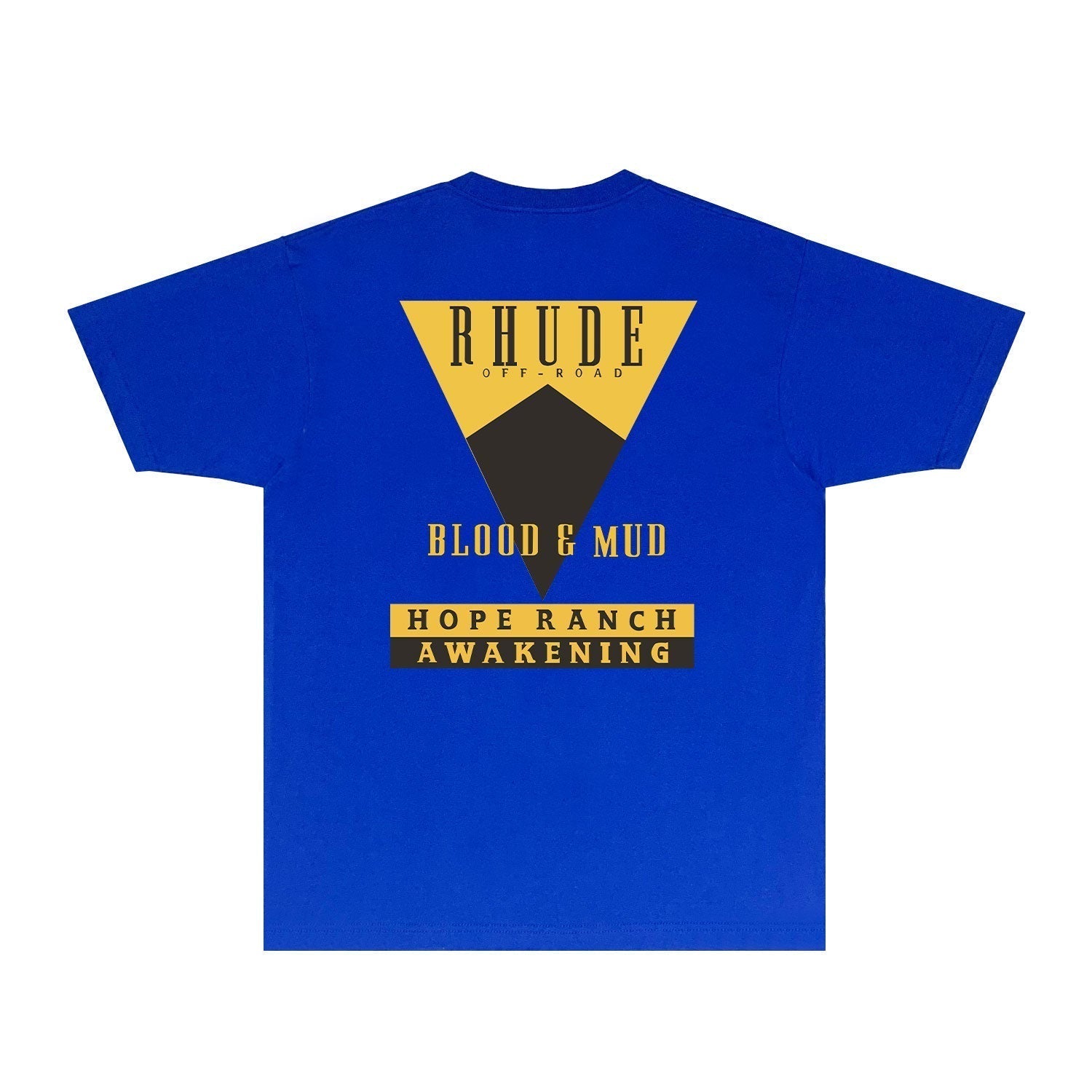 Rhude T-shirts Printed Trendy Pure Cotton